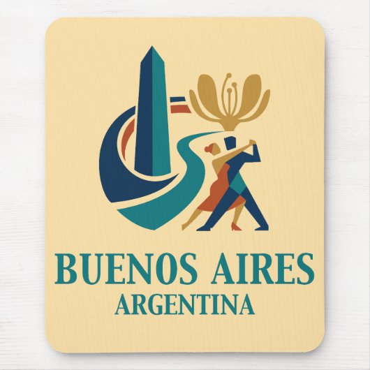 Buenos Aires Argentinien Mousepad (Vorne)