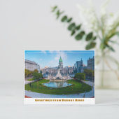 Buenos Aires Argentinien Panorama Postkarte (Stehend Vorderseite)