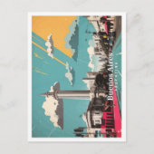 Buenos Aires Argentinien Pop Kunst, Dichtung und M Postkarte (Vorderseite)