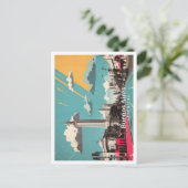 Buenos Aires Argentinien Pop Kunst, Dichtung und M Postkarte (Stehend Vorderseite)