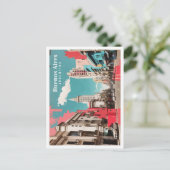 Buenos Aires Argentinien Pop Kunst, Dichtung und M Postkarte (Stehend Vorderseite)