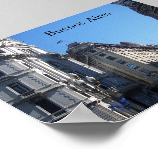 Buenos Aires, Argentinien Poster (Ecke)