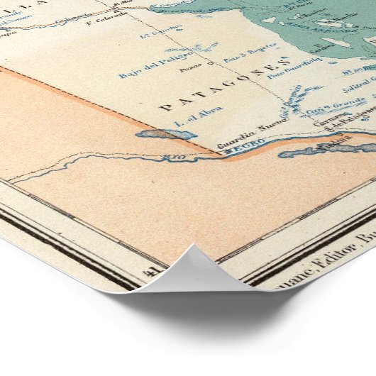 Buenos Aires, Argentinien Poster (Ecke)