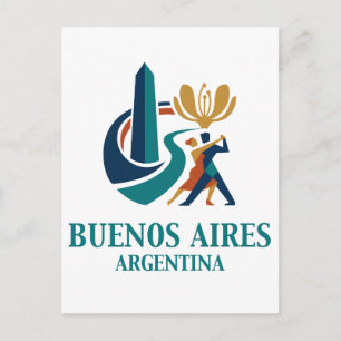 Buenos Aires Argentinien Postkarte