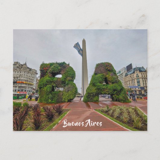 Buenos Aires, Argentinien Postkarte (Vorderseite)