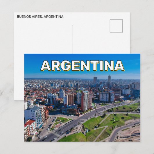 Buenos Aires, Argentinien Postkarte (Vorne/Hinten)