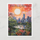 Buenos Aires Argentinien Reise Ästhetik Postkarte (Vorderseite)