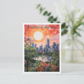 Buenos Aires Argentinien Reise Ästhetik Postkarte (Stehend Vorderseite)