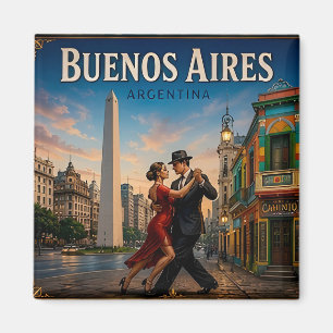 🧲 Buenos Aires Argentinien Reiseandenken Für Trip Magnet