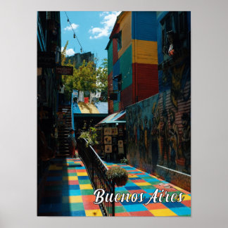 Buenos Aires Argentinien Reisefotografie Poster