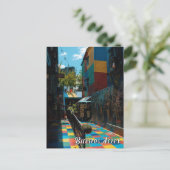 Buenos Aires Argentinien Reisefotografie Postkarte (Stehend Vorderseite)