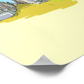 Buenos Aires, Argentinien Reisen Poster (Ecke)