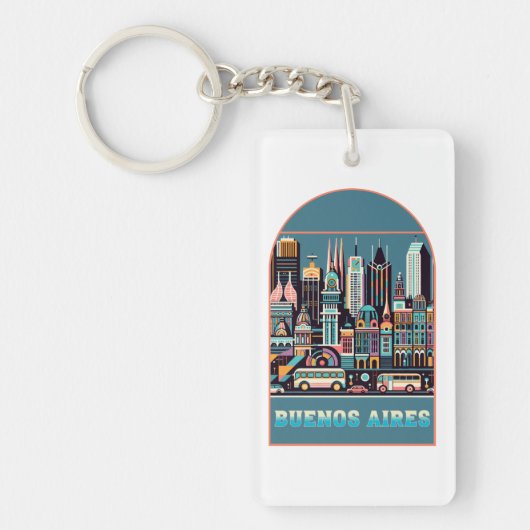 Buenos Aires Argentinien Schlüsselanhänger (Vorderseite)