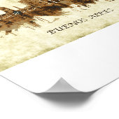 Buenos Aires Argentinien Stadt Poster (Ecke)