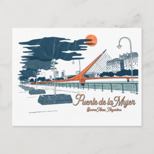 Buenos Aires, Argentinien, Südamerika, Reise Feiertagspostkarte