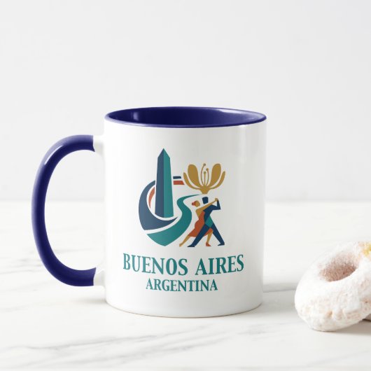 Buenos Aires Argentinien Tasse (Mit Donut)