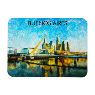 Buenos Aires Argentinien - Tyscape Magnet