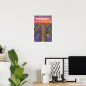 Buenos Aires Argentinien Vintag Poster (Heimbüro)
