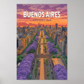 Buenos Aires Argentinien Vintag Poster (Vorne)