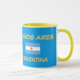 Buenos Aires Argentinien Wappen Tasse