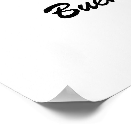 Buenos Aires, Argentinienposter Poster (Ecke)