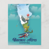 Buenos Aires, Argentiniens Reiseplakat (Vorderseite)