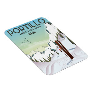 Buenos Aires, Argentiniens Reiseplakat Magnet