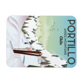 Buenos Aires, Argentiniens Reiseplakat Magnet (Horizontal)