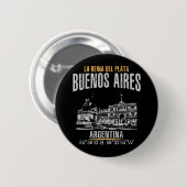 Buenos Aires Button (Vorne & Hinten)