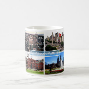 Buenos Aires - Casa Rosada - Obelisco - Kaffeetasse