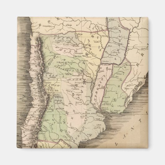 Buenos Aires, Chile und Patagonia Magnet (Vorne)