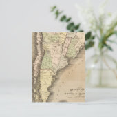 Buenos Aires, Chile und Patagonia Postkarte (Stehend Vorderseite)