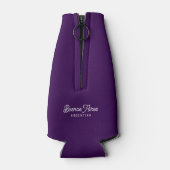 Buenos Aires City Elegant Simple modern Flaschenkühler (Rückseite)