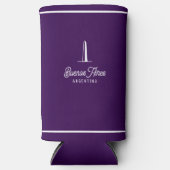 Buenos Aires City Elegant Simple Retro Selters Dosenkühler (Vorderseite)