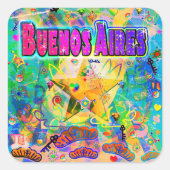 Buenos Aires Epoch Hour Sticker (Vorderseite)