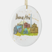 Buenos Aires Keramikornament (Rechts)