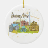 Buenos Aires Keramikornament (Hinten)