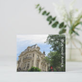 Buenos Aires klassische Architektur Postkarte (Stehend Vorderseite)