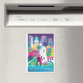 Buenos Aires Kühlschrank Magnet (In Situ (Geschirrspüler))