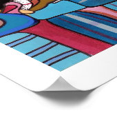 Buenos Aires, la Reina del Plata Tango Poster (Ecke)