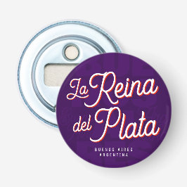 Buenos Aires "La Reina del Plata" Typografie Kunst Flaschenöffner