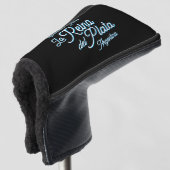 Buenos Aires "La Reina del Plata" typography Art   Golf Headcover (3/4 Vorderseite)