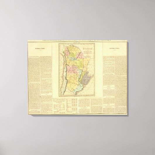 Buenos Aires Leinwanddruck (Vorderseite)