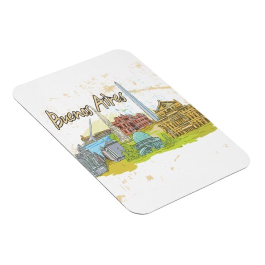 Buenos Aires Magnet (Rechte Seite)