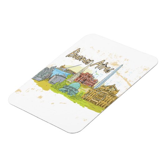 Buenos Aires Magnet (Linke Seite)