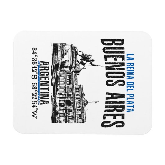 Buenos Aires Magnet (Horizontal)