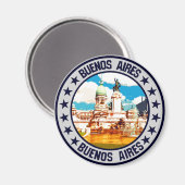 Buenos Aires Magnet (Vorderseite/Rückseite)