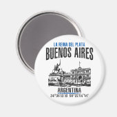 Buenos Aires Magnet (Vorderseite/Rückseite)