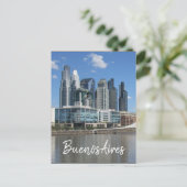 buenos aires modern postkarte (Stehend Vorderseite)