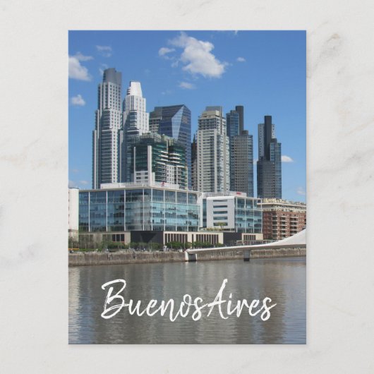 buenos aires modern postkarte (Vorderseite)